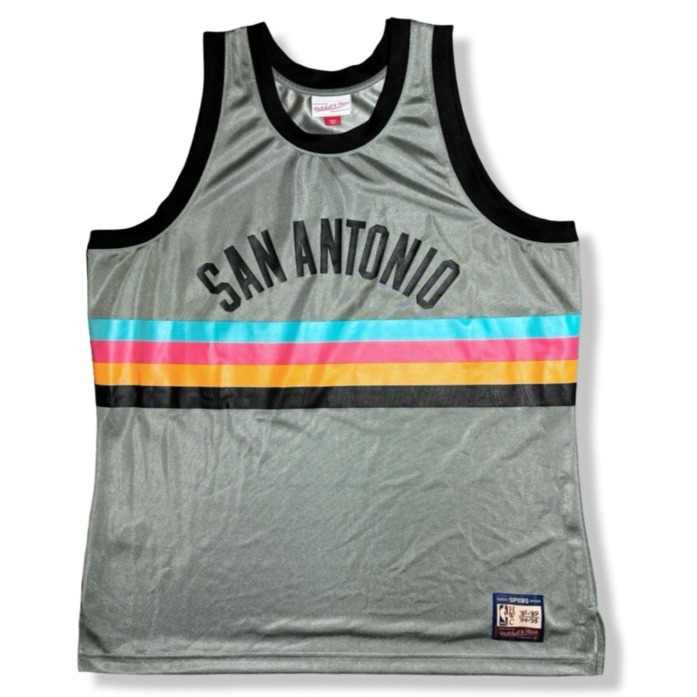 Mitchell & Ness San Antonio Spurs Basketball Jersey